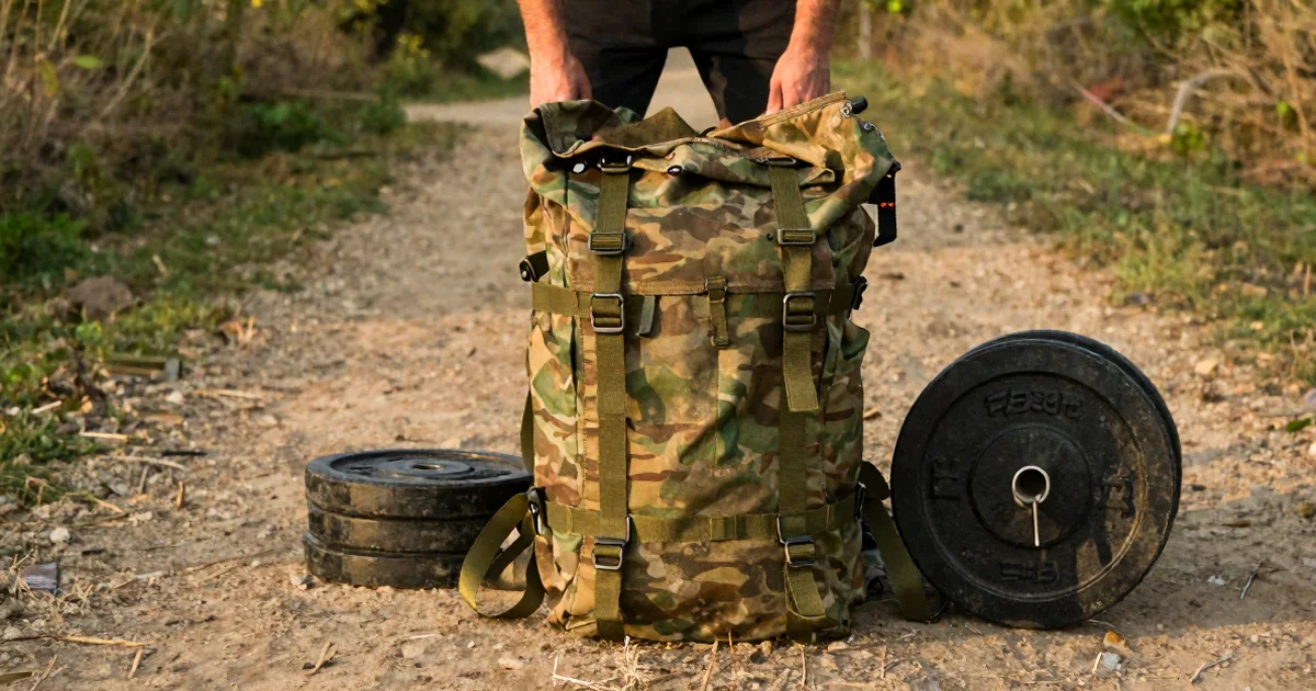 Rucking for Beginners: Walking With Weight Builds Strength Without the Gym