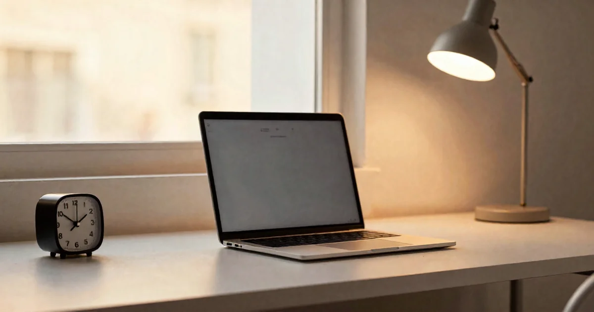 The Shutdown Routine: How to Actually Stop Working at the End of the Day