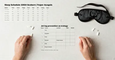 Jet Lag Management: Practical Adjustment Strategies